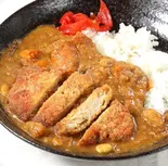 カツポークカレーライス（カフェド 越後屋）