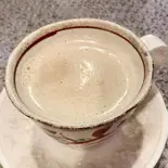 ホットロイヤルミルクティー（喫茶 たんぽぽ）