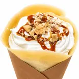 【クレープ】ミックスナッツ・ホイップクリーム（ワッフル・クレープ・アソート・BOW）