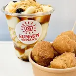 タホ(黒みつきなこ味)・サーターアンダギーセット（SUN SUN）