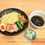 鶏×煮干しつけ麺(1.5玉)（らぁ麺 㐂楽）