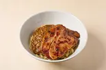 カレーまぜそば+豚ローストッピング（らーめんStand R＆R 2号店）