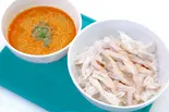 チキンライスとスープのセット Chicken rice&Laksa soup set(SINGAPORE HOLIC LAKSA)