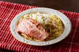 ジューシーベーコンのカルボナーラ Bacon Carbonara(濃厚カルボナーラ「カルボの誘惑」 天王寺店)
