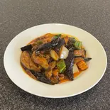 味增炒茄子(ナスの辛子味噌炒め)(神保町 餃子小龍包)