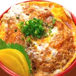 【揚げたて上カツ丼】卵とじ(丼家 本膳)