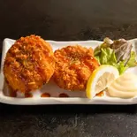 カニクリームコロッケ（もんじゃ居酒屋 まつぼっくり 中百舌鳥店）