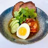 パクチー盛岡冷麵/Pakuchi Morioka cold rice noodles(冷麵やまと家 東京錦糸町店/ REIMENYAMATOYA)