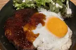 自家製ハンバーグのロコモコ（RISE亀島店）
