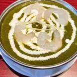 ほうれん草えびカレー/Sag Prawn Curry（タージマハル一橋学園店）