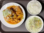 油淋鷄定食（海鴎舫）
