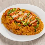 インド風焼き飯(biryani)（インドネパール料理リンシャ）