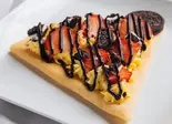 オレオイチゴカスタード(URU-ZU crepe 天六店)