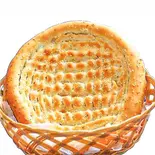 ティル(ゴマ)ナン Till (Sesame) Naan(HAJI RESTAURANT)