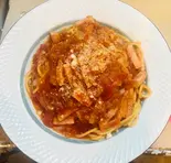 トマトパスタ(錦)