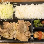 豚カルビ肉生姜焼き弁当(限定数)（キッチンのとや）