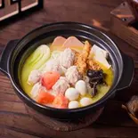 鸡汁三鲜米线 (销量第二)Rice Noodle with Chicken Stock Soup 鶏だし濃厚スープ米線(注文数ランキング2位)（天府李米線 TINA'S NOODLE KITCHEN）