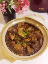 牛すじと春雨の土鍋(東北餃子楼)