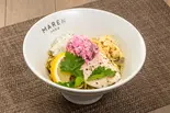 鶏塩まぜそば-大葉オイル- ミニ飯付(レンジ加熱可)（MAREN 肥後橋）