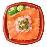 サーモンネギトロ丼（総武丼丸 ボックスダイニング）