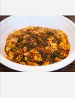 牡蠣入り麻腐豆腐丼（上海屋）