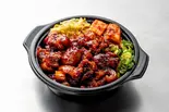 やみつき旨辛豚足丼（南大門ポチャ）