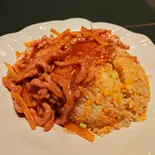 肉あんかけ炒飯 肉丝炒饭（中華ビストロ享京味シャンジィンウェ）
