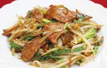 ニラレバー炒め（三国の宴）