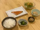 【白米】ごはんがすすむサバ明太定食（まんまる食堂）