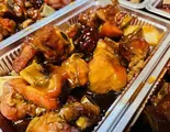 スペアリプの甘酢、糖醋排骨（中華料理 錦園）
