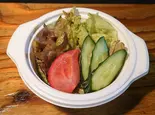 ミニ野菜サラダ(炭火ホルモン焼き まるかん)