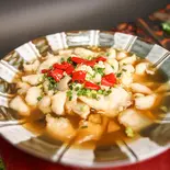 特色酸菜鱼,白身魚と漬け菜煮込み,Fish Fillet in Pickled Vegetable Broth（麻布十川）
