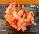 紅生姜入り玉ねぎのかき揚げ（惣菜なかむら）
