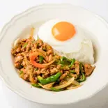 鶏肉とバジルの炒めご飯 Gapao（バスナ）