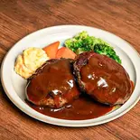 ダブル和牛仕様ハンバーグ(320グラム)（Grill＆bar Areva(ミート高橋)）