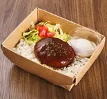 ロコモコ丼（白金食堂）