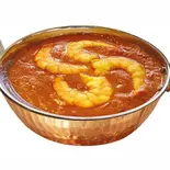 海老カレー Prawn Curry（INDIAN NEPALI RESTAURANT "JUNTARA"）