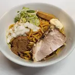 限定油大学温玉油そば(辛さ 抜き)（熊本油大学 渡辺通店）