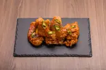 辛ヤンニョムチキン(骨無/6個)（台湾タピオカミルクティー 茶の物語 王子店 CHAWUYU BUBBLE TEA）