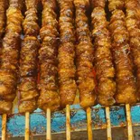 ぐるぐる鶏皮(塩)（金のとり皮 平尾店）