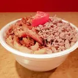 ミックスケバブ丼 Beef ＆ Chicken Kebab Rice Bowl（スターケバブインドカレーハラル専門店）
