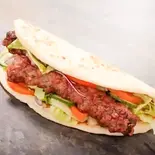 シーク カバブ ラップ seekh Kabab Wrap（グムティー ヒル インド ネパール レストラン＆バー）