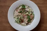 厚切りベーコンと色々きのこのゴルゴンゾーラのクリームリゾット（Risotteria.GAKU bis）