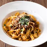 ボローニャ風ミートソースのタリアテッレ（Trattoria VICINO）