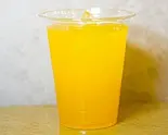 みかんジュース（浅草茶屋たばねのし原宿 抹茶クレープ 抹茶ラテ【和クレープ専門店】）