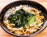 鳴門生わかめうどん【温】(醤屋万吉のうどん)