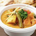 野菜カレー、ナンorライス Vegetable Curry＆Nan or Rice（アジアンレストランシータ）