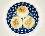 【超人気】「上海風焼き小籠包」(生煎包) (3個)（3米3下北沢店-お粥と点心専門店）