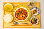 ブラック酢豚定食 Sweet and Sour Pork with Black Vinegar Glaze Lunch Set(点心・香港広東料理 MOON FOREST ムーンフォレスト 月林閣)