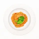ベジミートソースパスタ（Merrymomo）